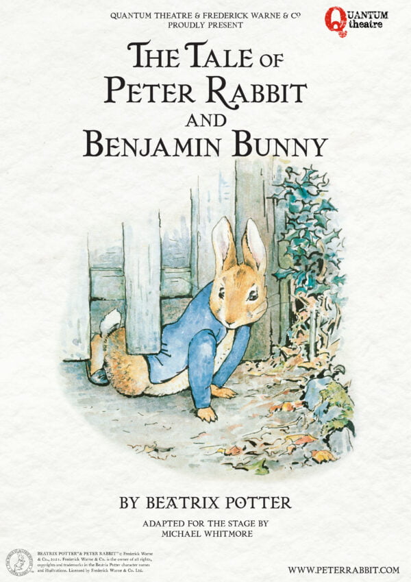 Poster for Beatrix Potter's Peter rabbit.