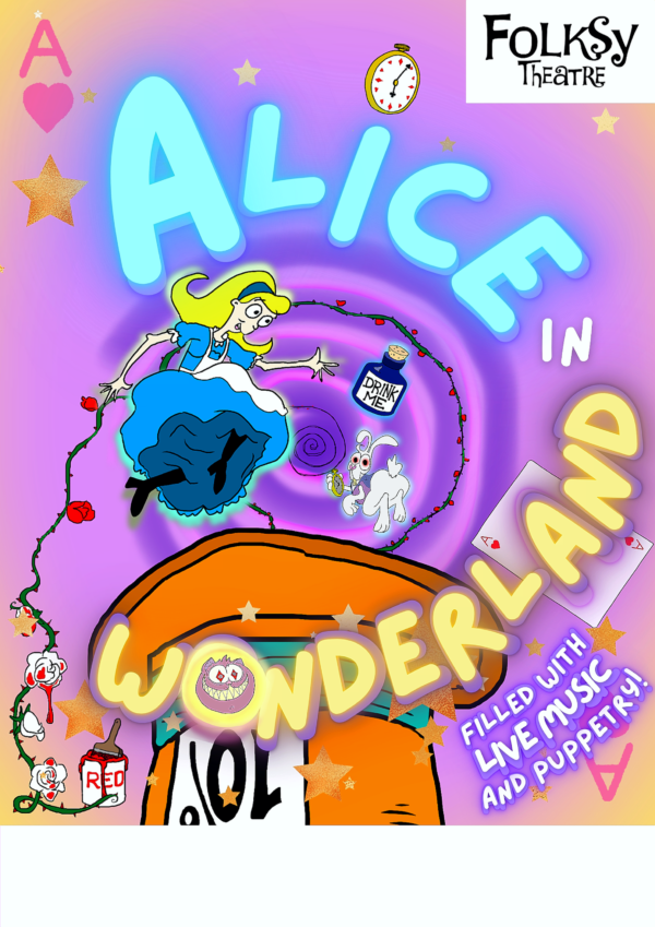 Production poster for Alice in Wonderland