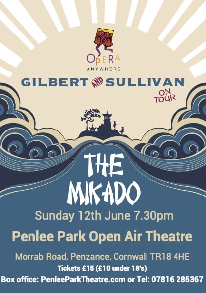 Production poster for The Mikado