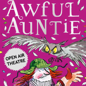 Production poster for David Walliams' Awful Auntie